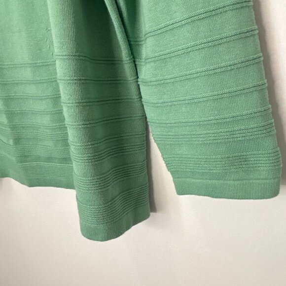 Isaac Mizrahi Pullover Mock Neck Sweater Tunic Kangaroo Pocket Size XL *D20 - Picture 4 of 16